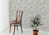 Antique Blue Meadowfield Wallpaper