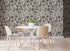 Apotheca in Smoke Grey Wallpaper