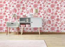 Blossom and Leaf Elegance Wallpaper