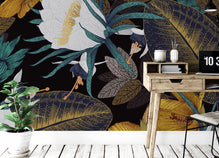 Bold Floral Mural
