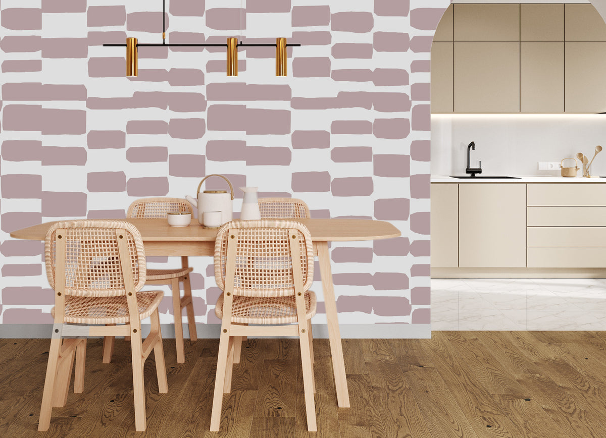 Chaotic Rectangular Wallpaper – Moose Accents