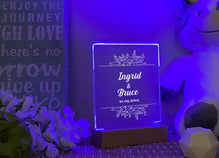 LED Night light for couples