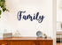 Family wall sign