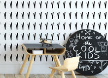 Geometric Grass Wall Decals