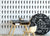 Geometric Grass Wall Decals