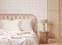 Beige Scribble Plaid Wallpaper