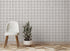 Brown Scribble Plaid Wallpaper