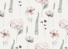Trio of Blooms Wallpaper