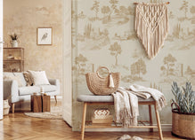Vintage European Country Wallpaper