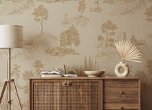 Vintage European Country Wallpaper