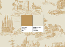 Vintage European Country Wallpaper