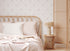 Pink Vintage Garden Sketch Wallpaper