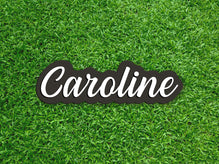 Kids name wall sign