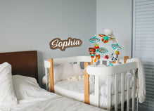 Kids name wall sign