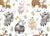 Cuddly Animals Wallpaper
