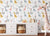 Cotton Candy Giraffes Wallpaper