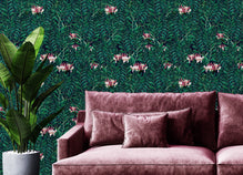 Tropical Foliage Wallpaper