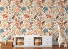 Vibrant Floral Wallpaper