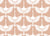 Pale Terracotta Elegant Cranes Wallpaper