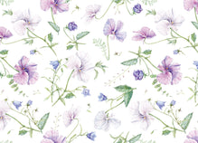 Hand-drawn Bell Flowers Wallpaper